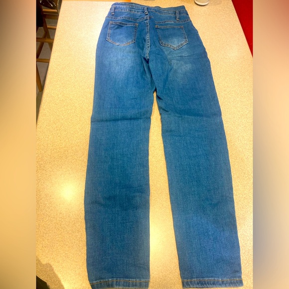 ROMWE Size XS/2 High Waist Button Fly Denim Jeans - Picture 3 of 3